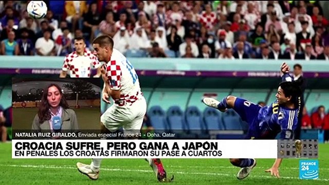 Informe desde Doha: Croacia clasifica a cuartos de final tras ganarle a Japón en penales