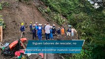 Suman más de 30 personas sin vida tras deslizamiento de tierra en Colombia