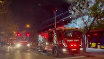 Kadıköy'de iş yerinde çıkan yangın söndürüldü