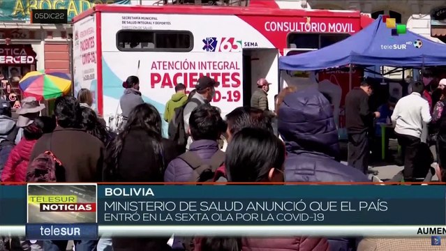 Bolivia: Autoridades sanitarias llaman a la vacunación contra la Covid-19 en 6ta ola de contagios