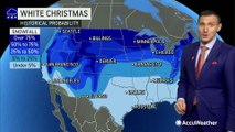 What are your chances for a white Christmas this year?