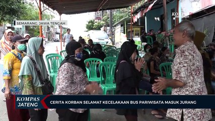 Descargar video: Cerita Korban Selamat Kecelakaan Bus Pariwisata Masuk Jurang