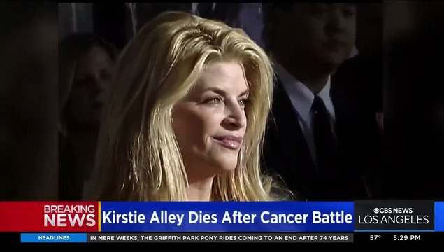 L'actrice américaine Kirstie Alley, vue dans Allo maman ici bébé et double lauréate d'un Emmy Award pour la série Cheers , est décédée des suites d'un cancer