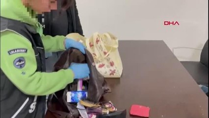 İZMİR OTOGARI'NDA 2 KİLO KOKAİN ELE GEÇİRİLDİ