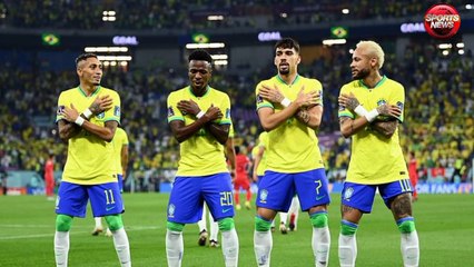 দক্ষিন কোরিয়াকে উড়িয়ে কোয়ার্টার ফাইনালে ব্রাজিল। Brazil vs South  korea। Fifa world cup 2022