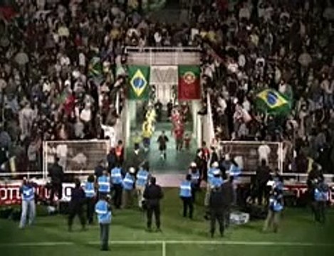 FIFA World Cup - Brazil vs Portugal - Ronaldo, Ronaldinho, Figo, Cristiano Ronaldo, Roberto Carlos, Denilson, Quaresma, Totti - Old Nike Comercial