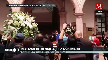 En Zacatecas, rinden homenaje póstumo al juez Roberto Elías