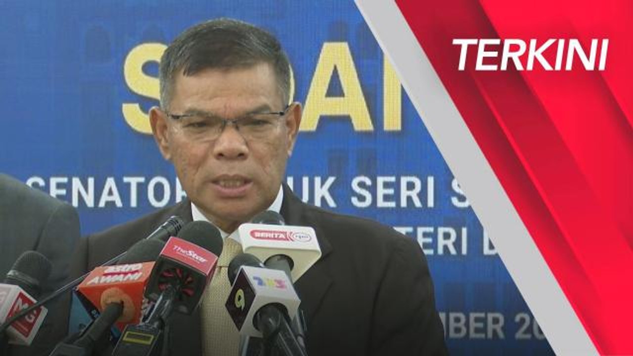[TERKINI] Sidang Media Menteri Dalam Negeri, Se...