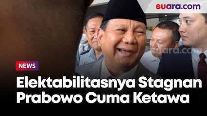 Télécharger la video: Elektabilitasnya Stagnan di Survei Capres, Prabowo Cuma Ketawa