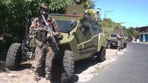 SAN SALVADOR - El Salvador'un Soyapango bölgesi çetelerle mücadele için giriş çıkışlara kapatıldı