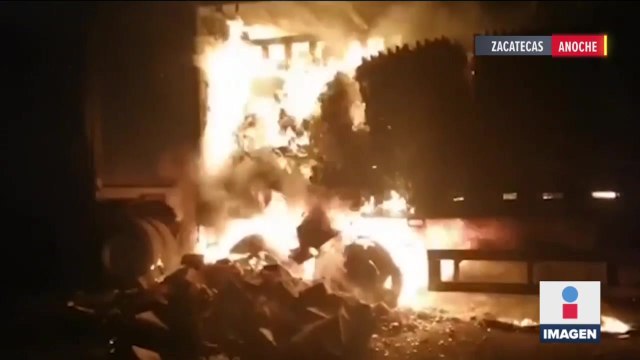 Así fueron los bloqueos en Zacatecas tras intento de fuga de reos