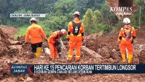 Pencarian Korban 2 Alat Berat Turun Ke Dasar Jurang