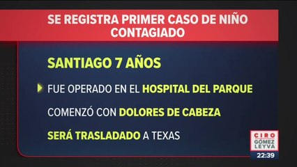 Se confirmó el primer caso de meningitis en un niño en Durango