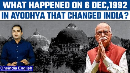 Why does 6 December,1992 still polarises India and makes all nervous| Oneindia News*Special