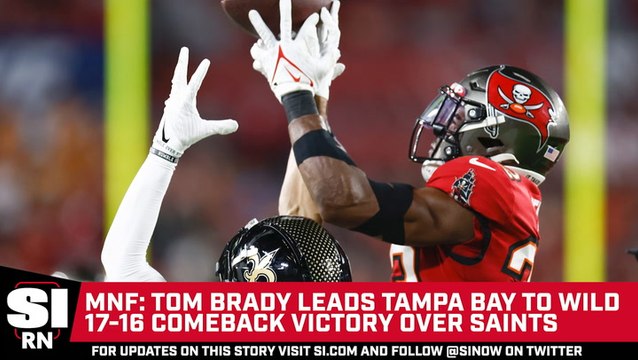 MNF: Bucs Defeat Saints 17-16