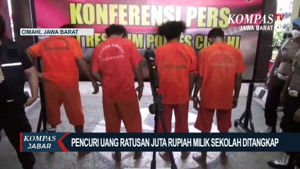 Pencuri Uang Ratusan Juta Rupiah Menyerah
