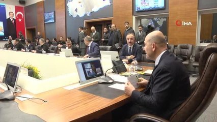 İçişleri Bakanı Soylu: "18 organize suç çetesini kapsayan toplam 502 hedefe yönelik 'Silindir' kod adlı operasyona başlanmıştır.
