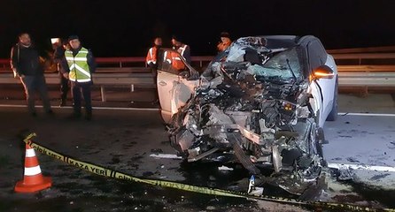 Kırıkkale’de zincirleme kaza: 1 ölü 4 yaralı