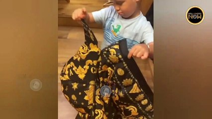 Karan Johar's Daughter Roohi Gets Exhausted, Son Yash Becomes Baadshah Cute Video