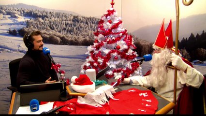 Le Saint-Nicolas dans le studio de France Bleu Elsass