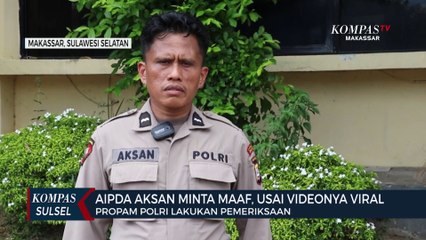 Aipda Aksan Minta Maaf, Usai Videonya Kritik Polri Viral