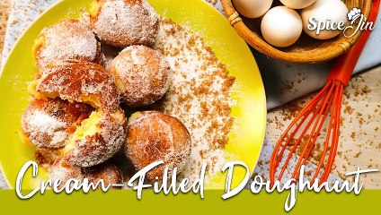 Cream filled donuts