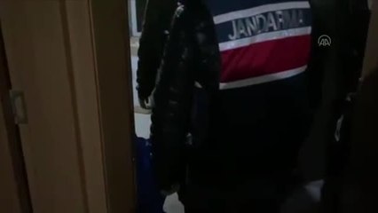 Evinde 1 kilo 520 gram esrar ele geçirilen zanlı yakalandı