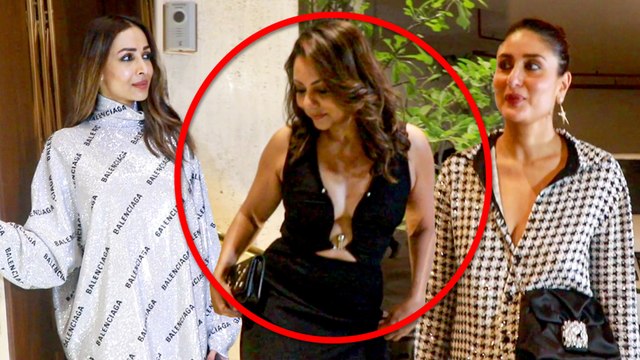 Gauri Khan In Bold Dress At Manish Malhotra's Party