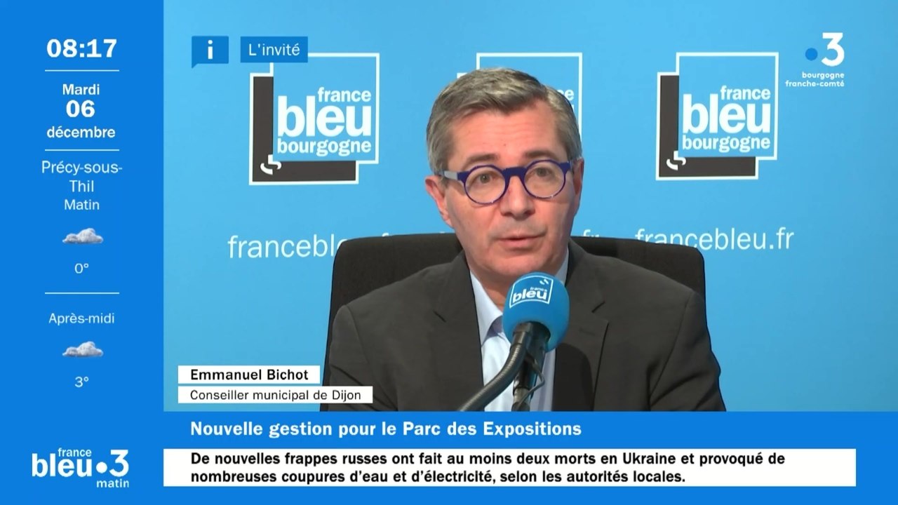 GL Events nous gestionnaire du palais des expos de Dijon : "Pour nous, ce contrat n'est pas viable", alerte Emmanuel  Bichot