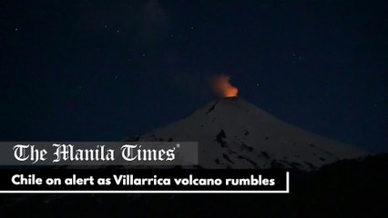 Chile on alert as Villarrica volcano rumbles