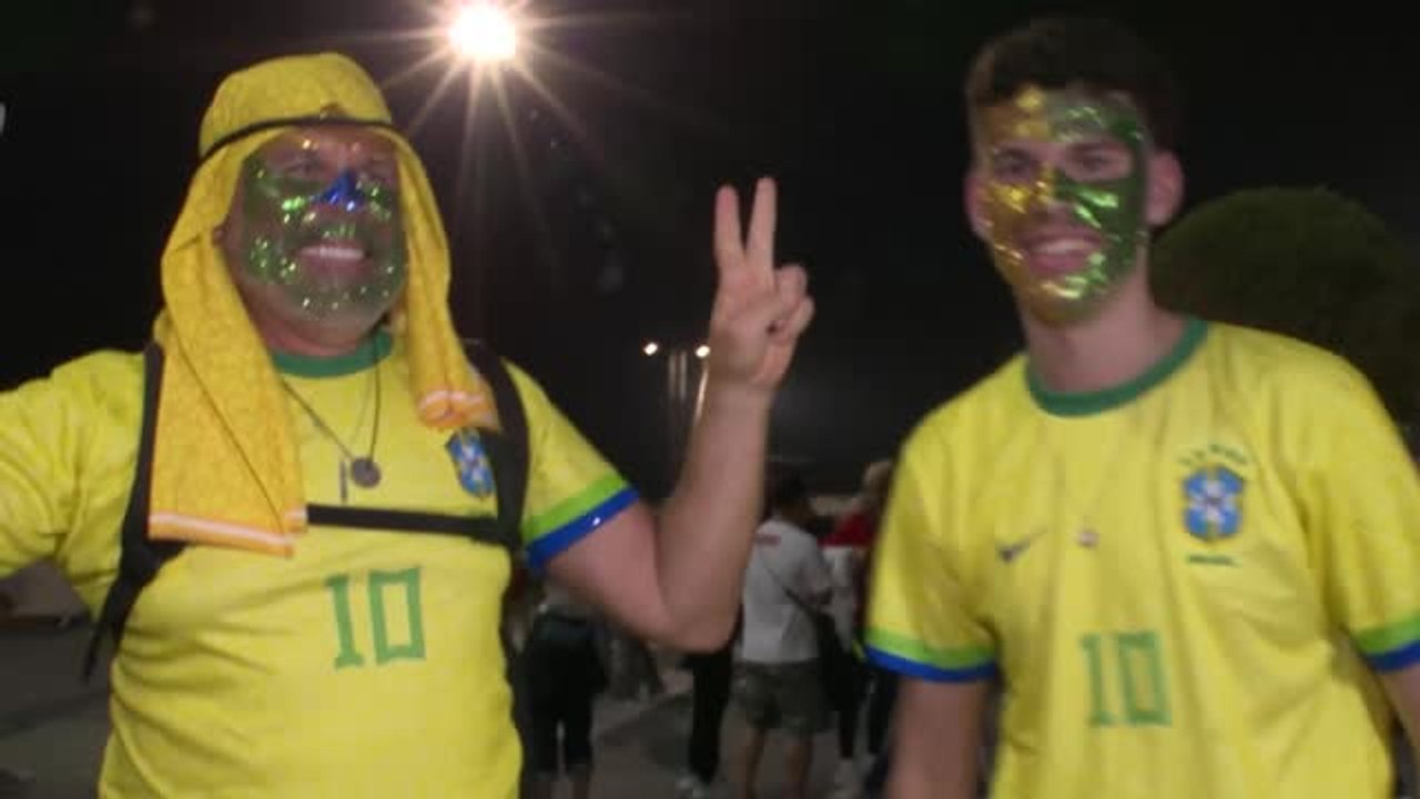 Brasilien-Fans: 'Denken schon ans Halbfinale'