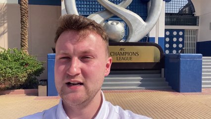 Newcastle United welcome media to Saudi Arabia training session