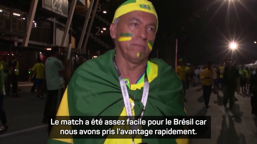 Brésil : Les fans ravis d'un Brésil 