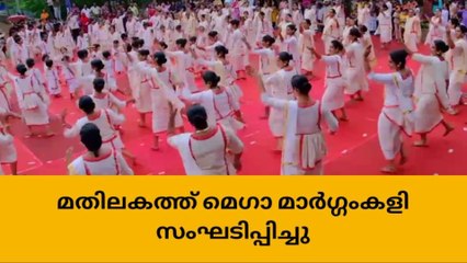 150 പേര്‍ ഒരേ താളത്തില്‍; ശ്രദ്ധേയമായി മാര്‍ഗംകളി