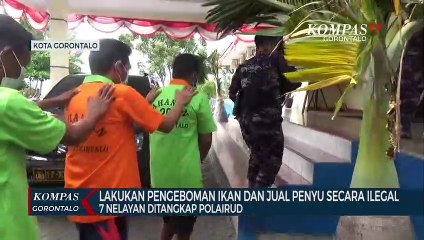 Nelayan Pelaku Pengeboman Ikan dan Jual Penyu Secara Ilegal Ditangkap Polairud