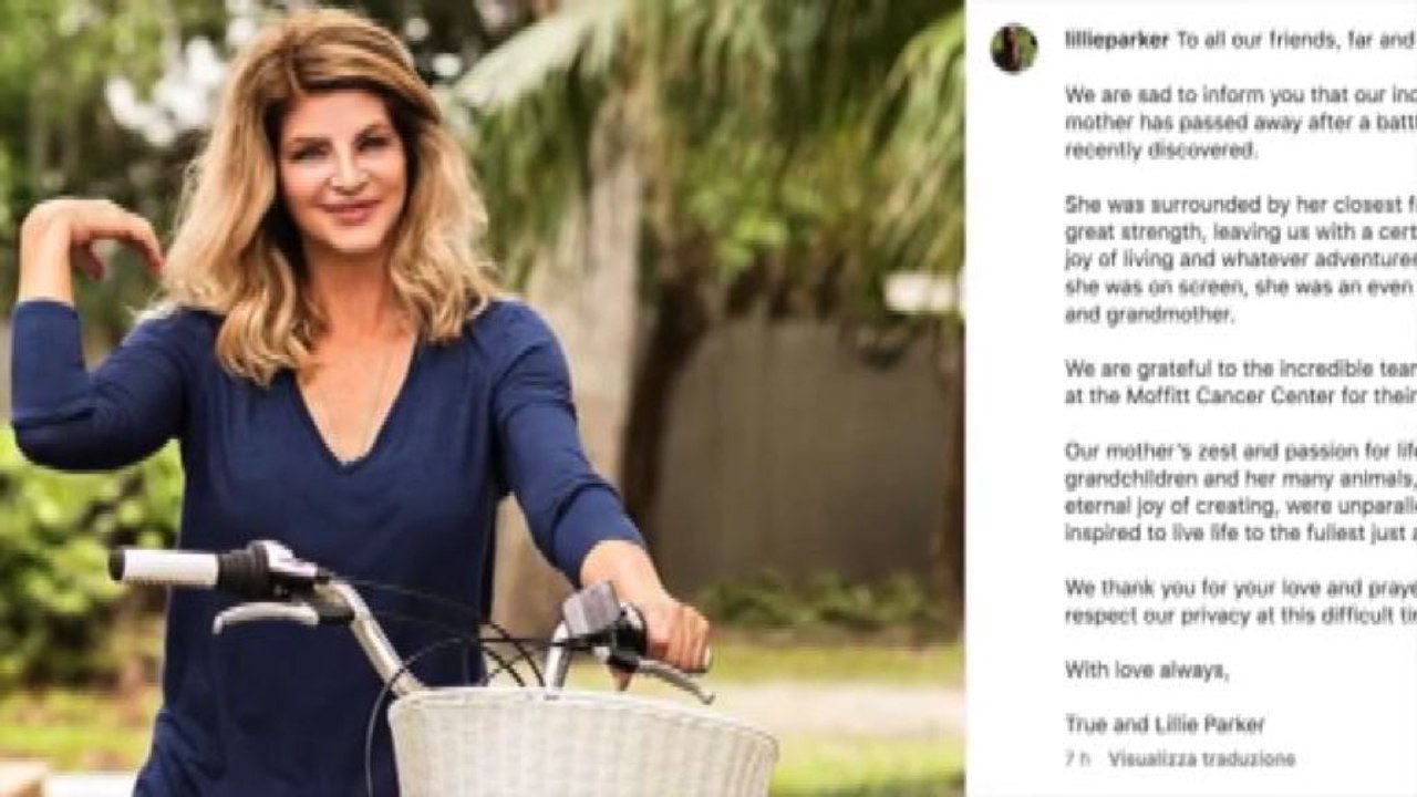 Addio a Kirstie Alley, attrice di Cheers e Senti chi parla