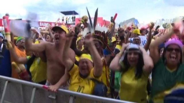 Mondiali, festa in Brasile dopo la vittoria con la Corea del Sud