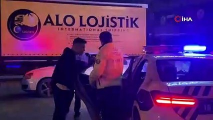 Drift atan genç sürücüye ceza yağdı