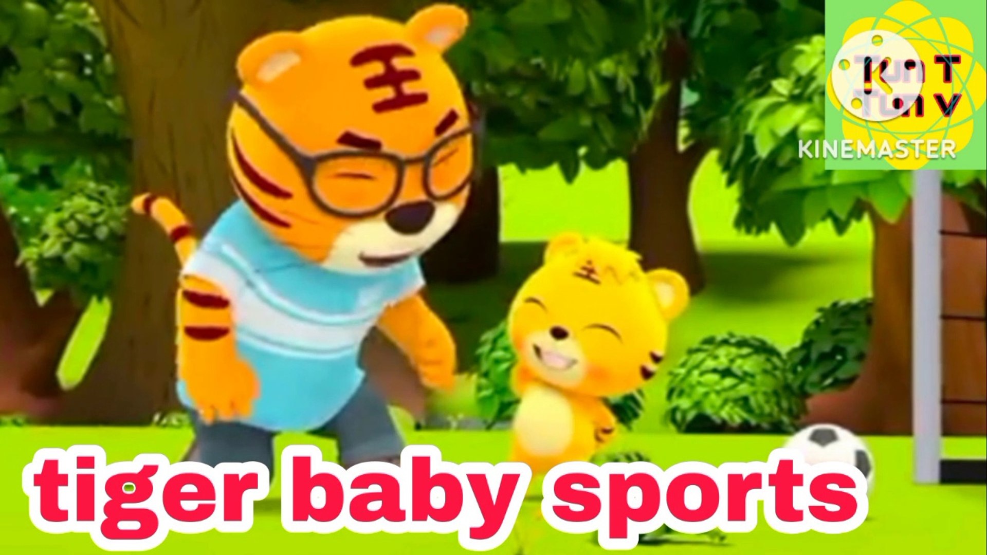 Cartoon baby tiger sports by Tun Tun TV - video Dailymotion