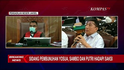 Saksi Benny Ali: Ferdy Sambo Sebut Ada Tembak-Menembak di Rumah