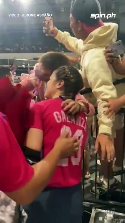 Warm towards the fans