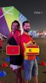 Morocco vs. Spain Skills Challenge at #FIFAFanFestival  #Qatar2022