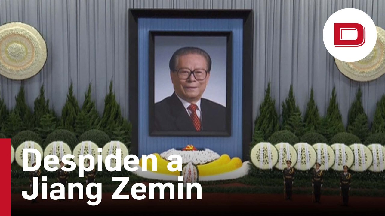 El Partido Comunista chino despide al expresidente Jiang Zemin