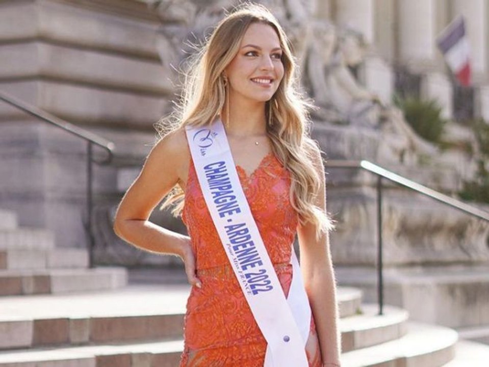 Miss France 2023 : Solène Scholer, la Miss Champagne-Ardenne qui craque pour un célèbre footballeur français