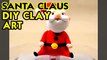 'Sculpting miniature Santa Claus toy using clay | Satisfying DIY craft '
