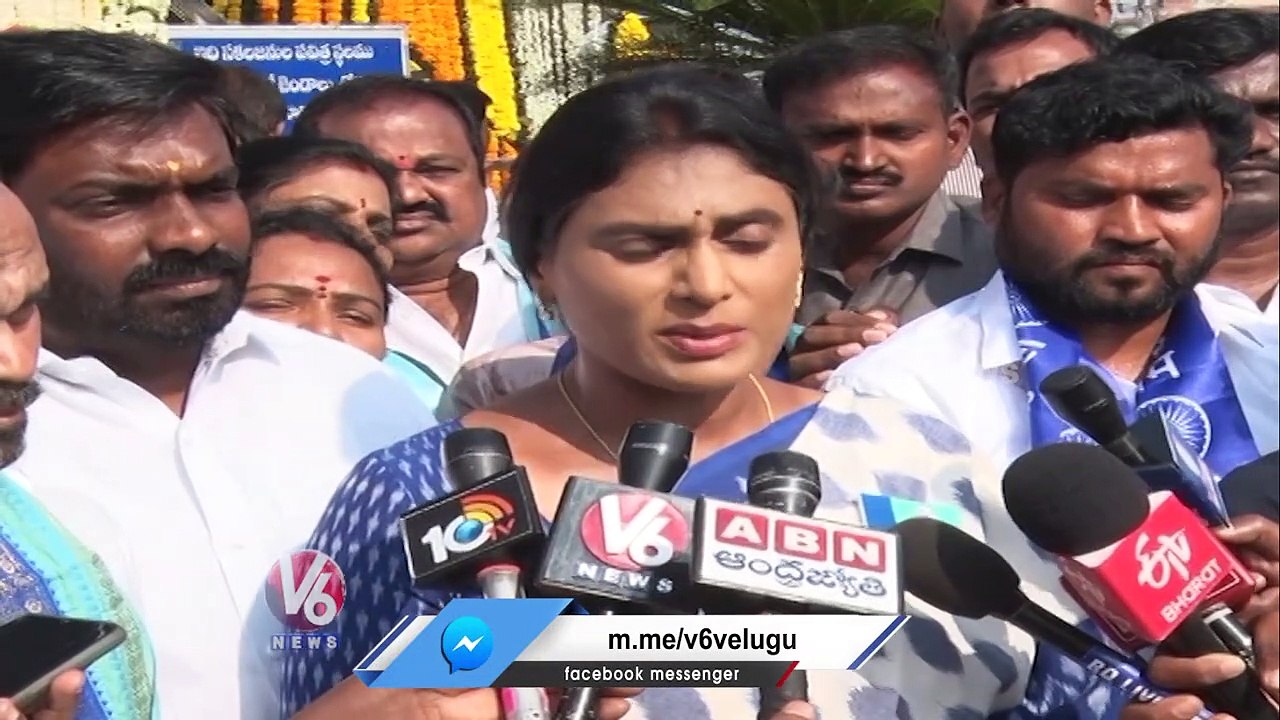 YS Sharmila Thanks To PM Modi For Expressing Sympathy Regarding Her Arrest _ V6 News