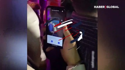 Düğünlerde havaya para saçmaya son devrini bitiyor... QR kodunu okutarak bahşiş verdi