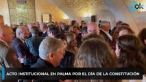 Acto institucional en Palma por el Día de la Constitución