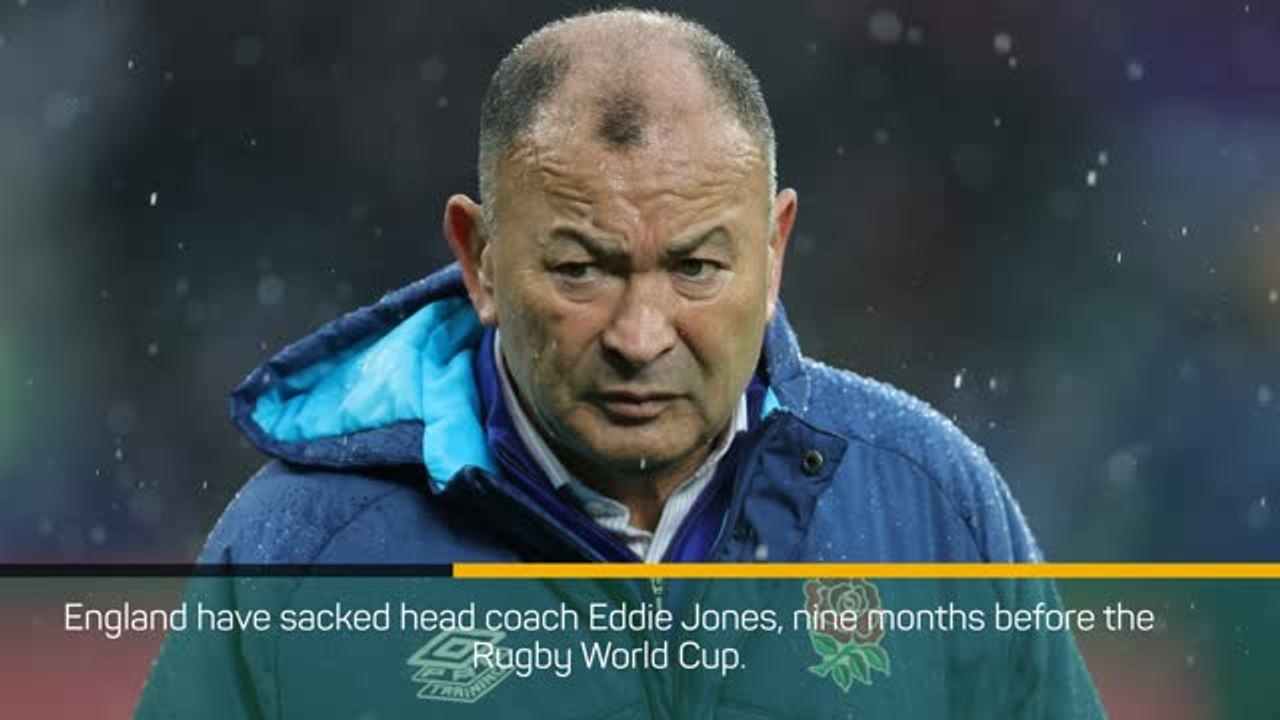 Rugby Union: Breaking News - Jones sacked as En...