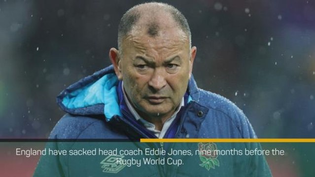 Rugby Union: Breaking News - Jones sacked as England coach